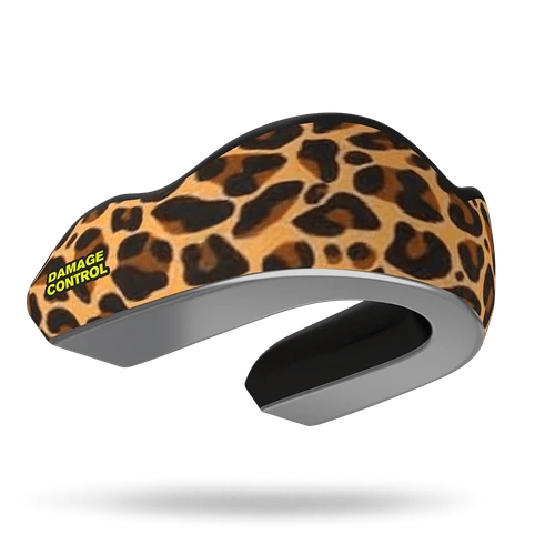Damage Control Leopard Print Extreme Impact Mouthguard