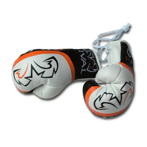 Rival Mini Boxing Glove Key Ring - White