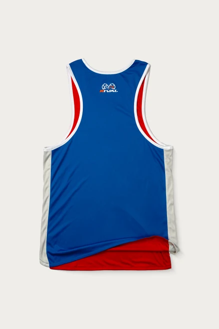 Rival Amateur Youth Reversible Fight Gear Tank Top - Blue/Red