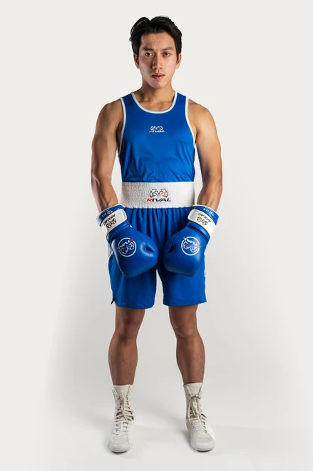 Rival Amateur Fight Gear Trunks - Blue