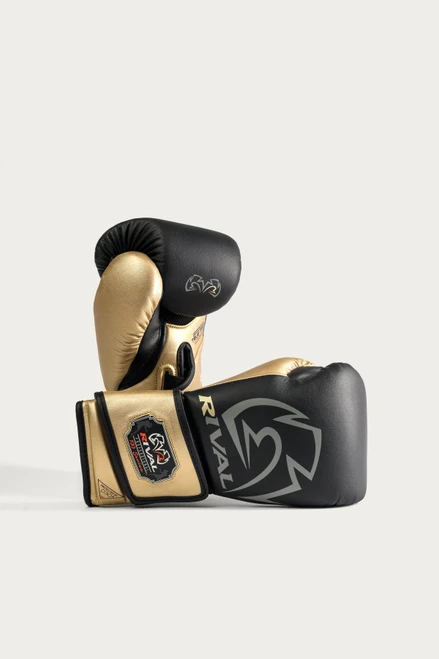 Rival RB100 Professional Bag Gloves - Black/Gold