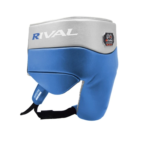 Rival RNFL100 Professional Protector with Laces - Blue/Silver