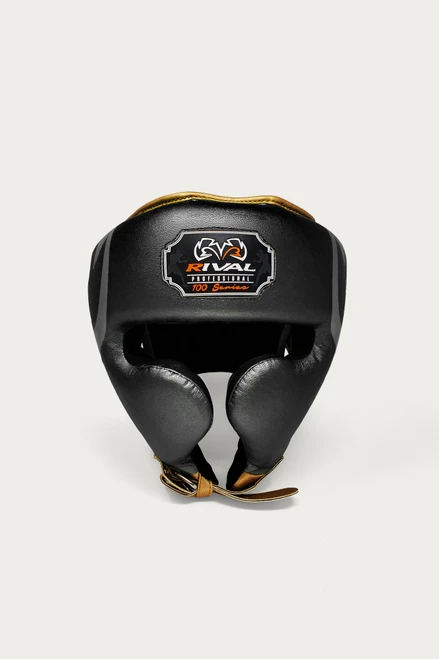 Rival RHG100 Professional Headgear - Black/Gold