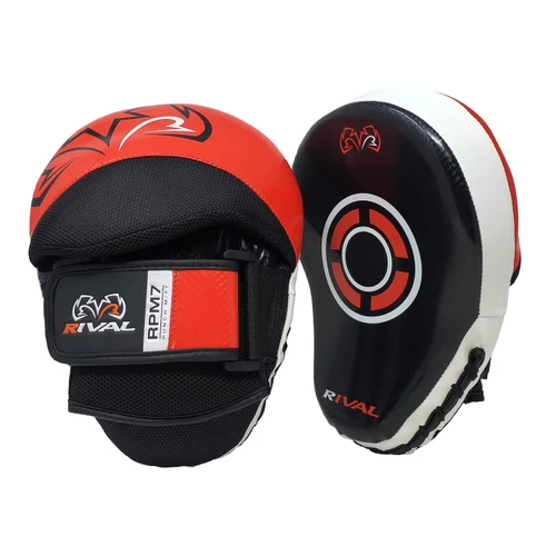 Rival RPM7 Fitness Plus Punch Mitts - Red/Black