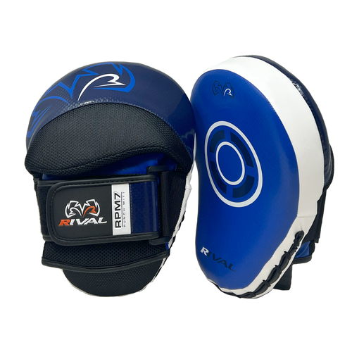 Rival RPM7 Fitness Plus Punch Mitts - Navy/White