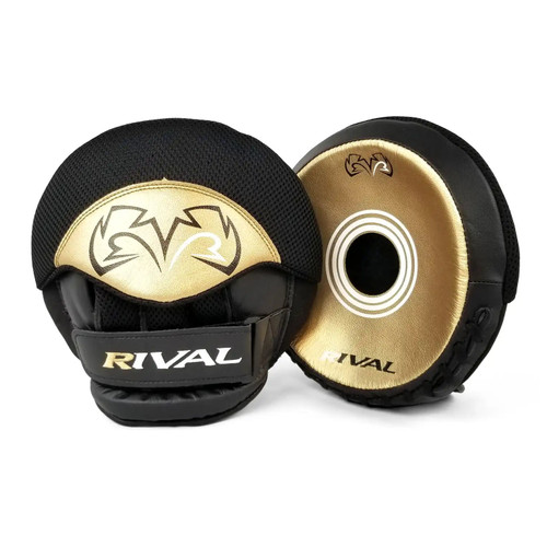 Rival RPM5 Parabolic Punch Mitts 2.0 - Black/Gold