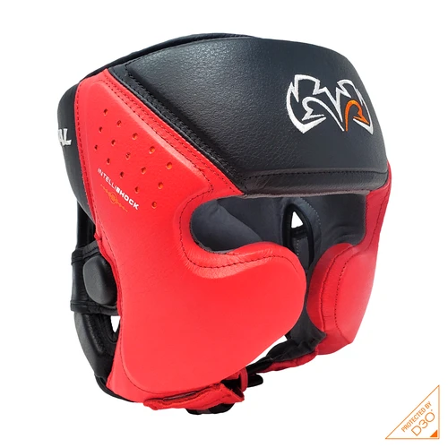 Rival RHG10 Intelli-Shock Headgear - Black/Red