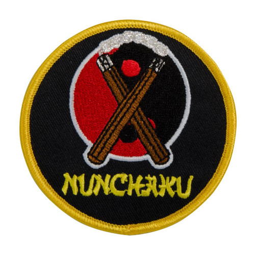 Century Sewn-In Weapons Patch - Nunchaku
