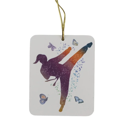 Century Ornament - Female Kicking
