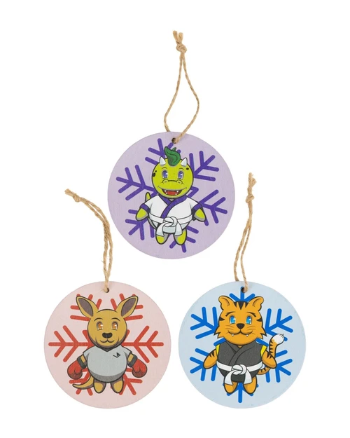 Century Lil' Dragon and Friends Ornaments - 3 Pack
