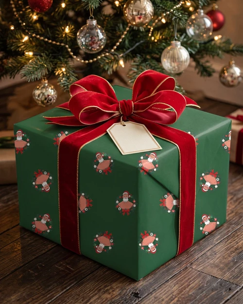 Century Santa BOB Wrapping Paper