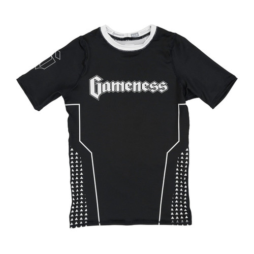 Gameness Youth Short Sleeve Ranked Rash Guard