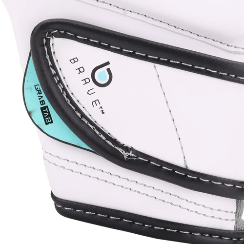 Century Brave Women's Grip Bar Bag Gloves - White/Teal