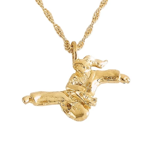 Century Female Kicking Figure