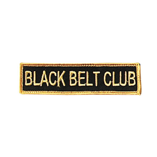 Century Iron-On Rank Patch - Black Belt Club
