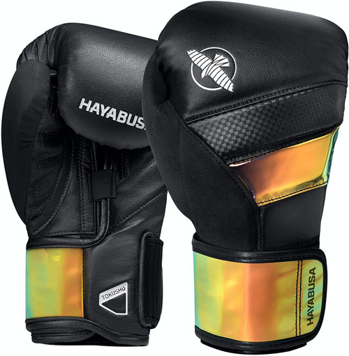 Hayabusa T3 Boxing Gloves Black/Iridescent 