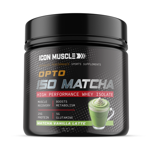 ICON Muscle Opto Iso Matcha Latte 1 lb - Vanilla