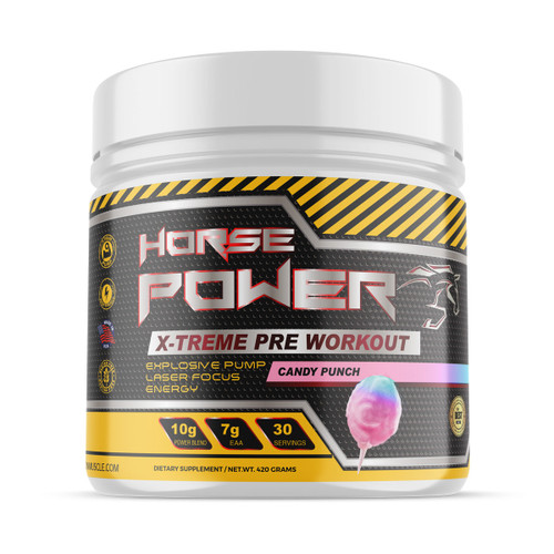 ICON Muscle Horse Power X-treme Pre-Workout - Candy Punch