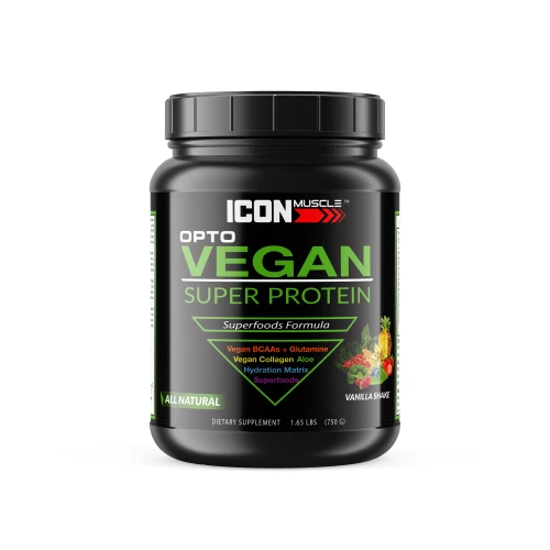 ICON Muscle Opto Vegan Super Protein - Vanilla Shake