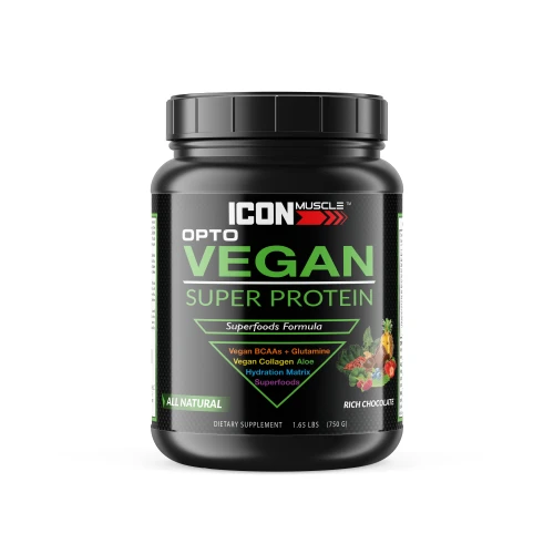 ICON Muscle Opto Vegan Super Protein - Mixed Berry Smoothie