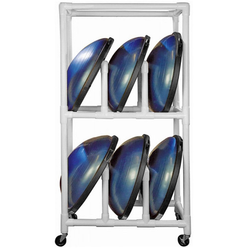 Small Bosu Storage Cart - Holds 6