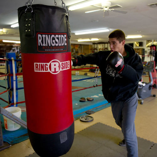 Ringside Soft Filled Leather 100, 130, 150 and 200 lb. Heavy Bags