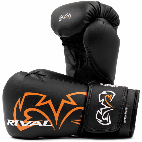 RIVAL RS11V Evolution Sparring Boxing Gloves Black