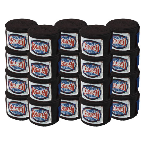 Combat Sports Semi-Elastic Handwraps - 10 Pack