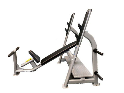 Fitness First Olympic Incline Bench with Weight Plate Storage