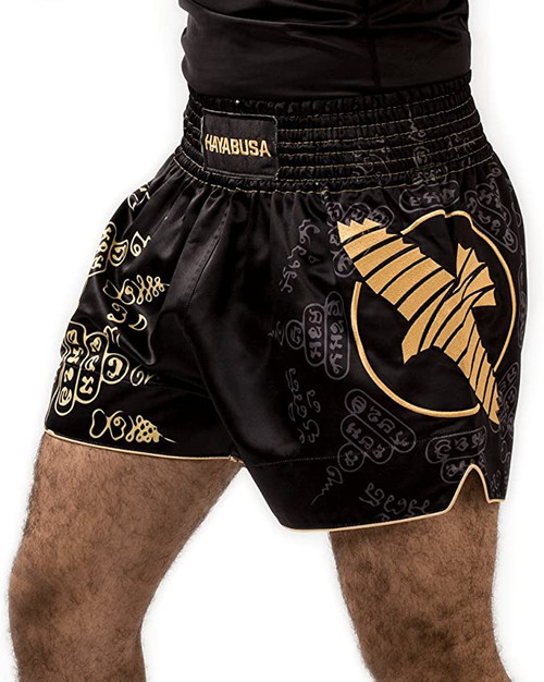 Hayabusa Falcon Muay Thai Shorts Black