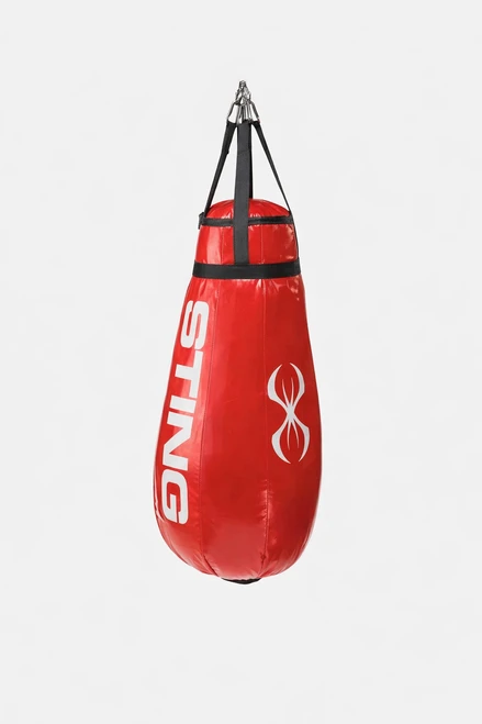 Sting Panama Tear Drop Punching Bag - Red