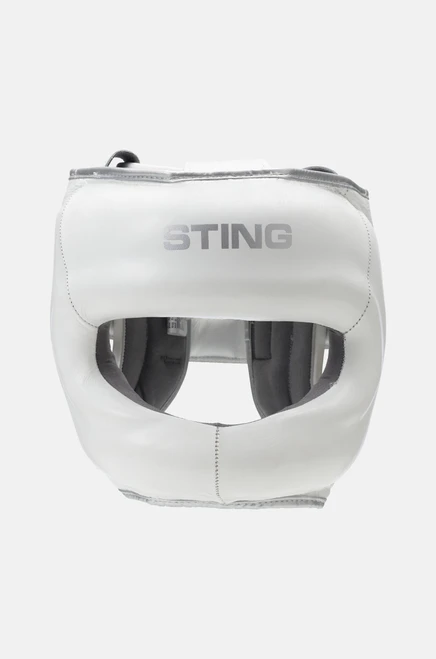 Sting Viper X Face Shield - White/Silver