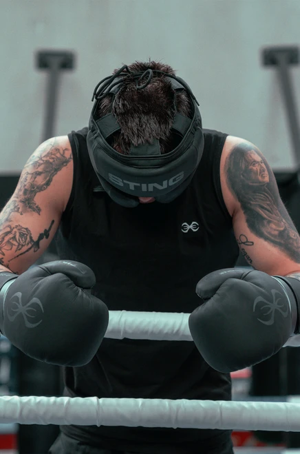Sting Viper X Sparring Gloves - Black/Grey