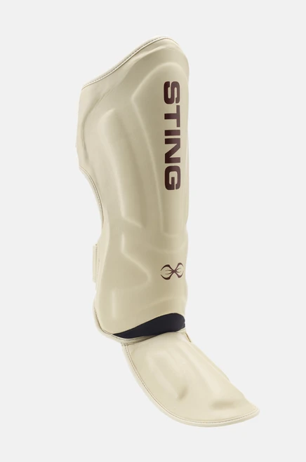 Sting Taipan MMA Shin & Foot Protector - Beige/Brown
