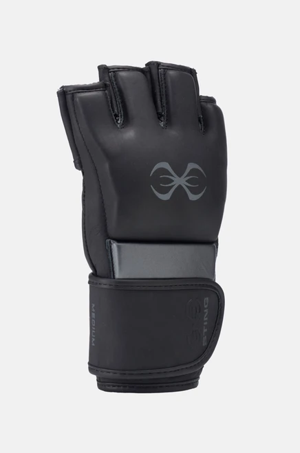 Sting Taipan MMA Fight Gloves - Black/Grey