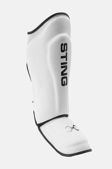 Sting Python MMA Shin & Foot Protector - White/Black