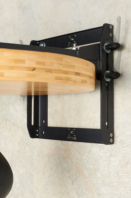 Sting Viper Adjustable Commercial Speedball Platform with Swivel - Black