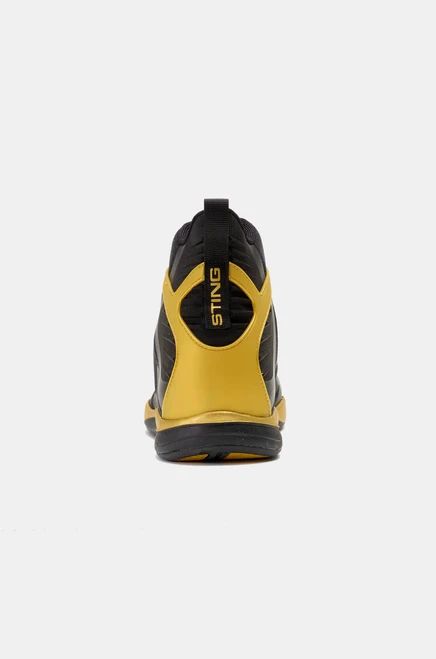 Sting Viper X Boxing Shoes 2.0 - Black/Gold 2.0