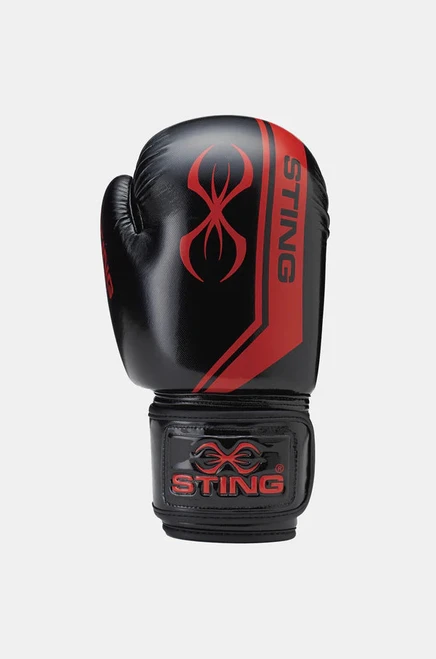 Sting Armalite Boxing Gloves - Black/Red