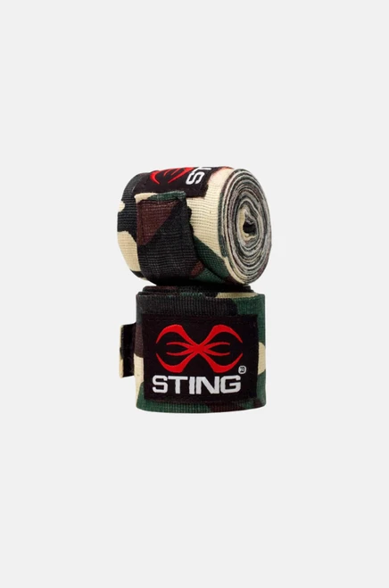 Sting Elasticized Hand Wraps - Army Camo