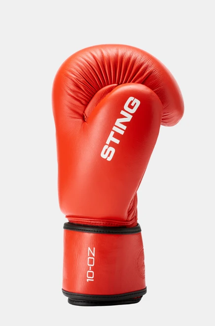 Sting USA Boxing Approved Competition Boxing Gloves - Red