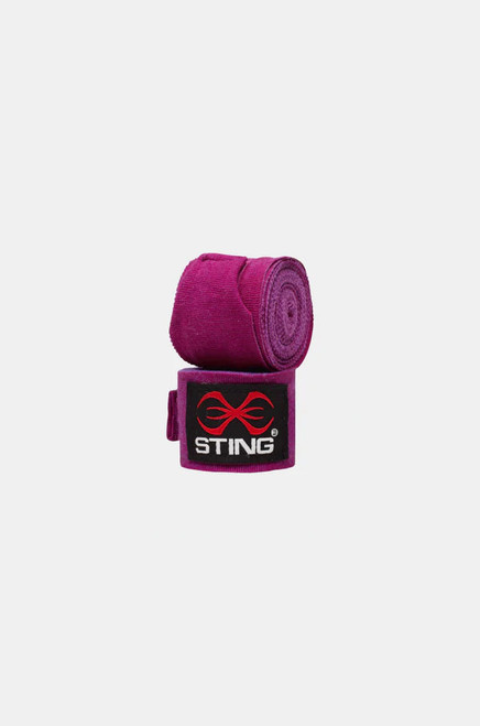 Sting Elasticized Hand Wraps - Purple
