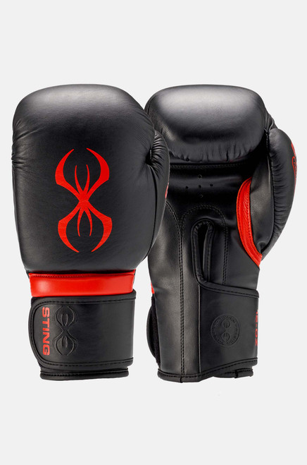 Sting Armapro Boxing Gloves - Black/Red