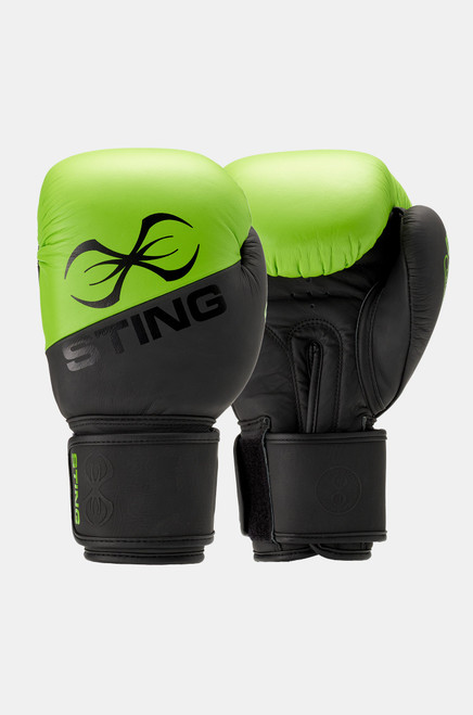 Sting Orion Boxing Gloves - Black/Green