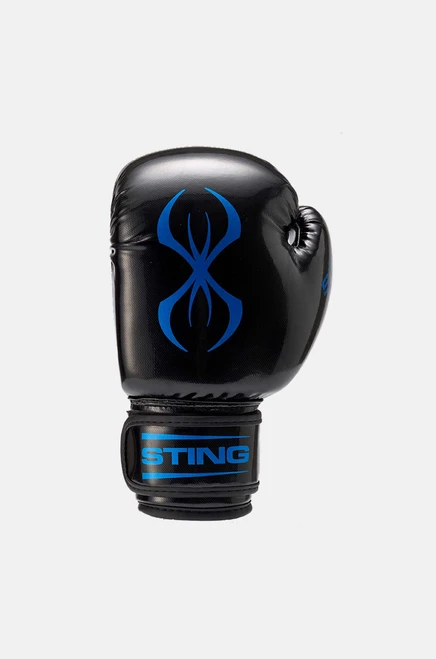 Sting Arma Junior Boxing Gloves - Black/Blue