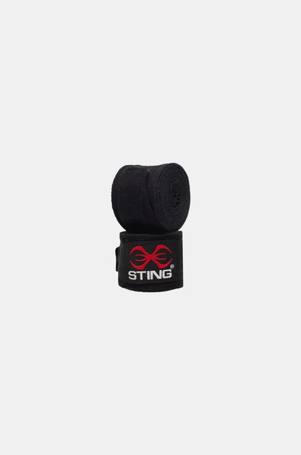 Sting Elasticized Hand Wraps - Black