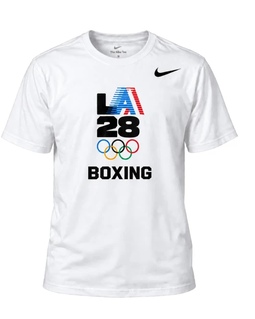 Nike Men's Boxing LA28 Cotton Core S/S Tee - White