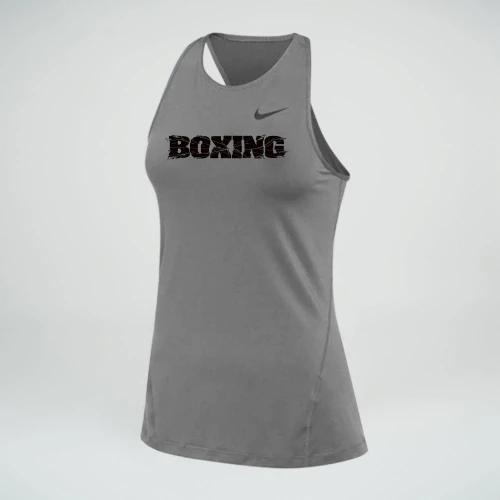 Nike Women's Boxing Dri-FIT Cotton Tank - Grey
