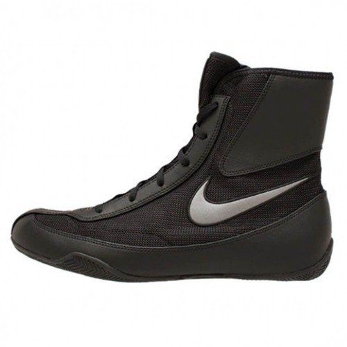 NIKE Machomai MID TOP Boxing Shoes Black Color PRO FIGHT SHOP