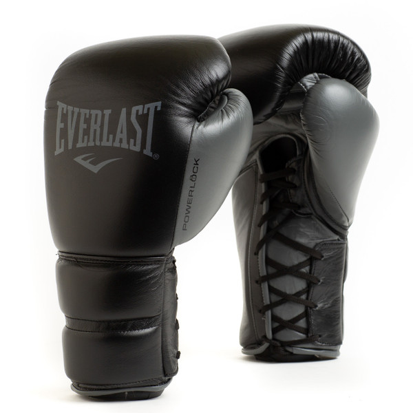 Everlast Boxing Powerlock 2 Training Gloves Sparring Bag Mitt Work 14/16oz
